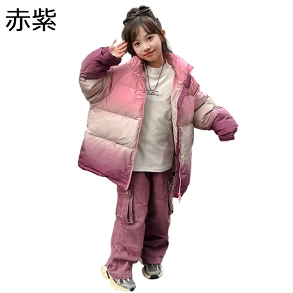 子供コート 中綿入り ショートコート 120cm 女の子 秋冬 子供服 防寒