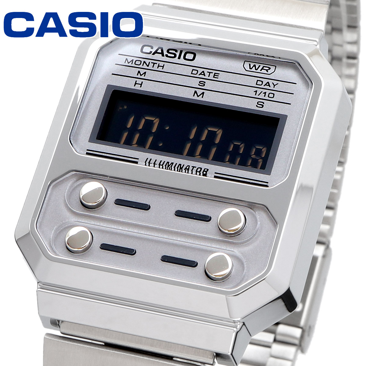 CASIO カシオ 腕時計 メンズ レディース チープカシオ チプカシ 海外モデル F-100復刻モデル デジタル A100WE-7B