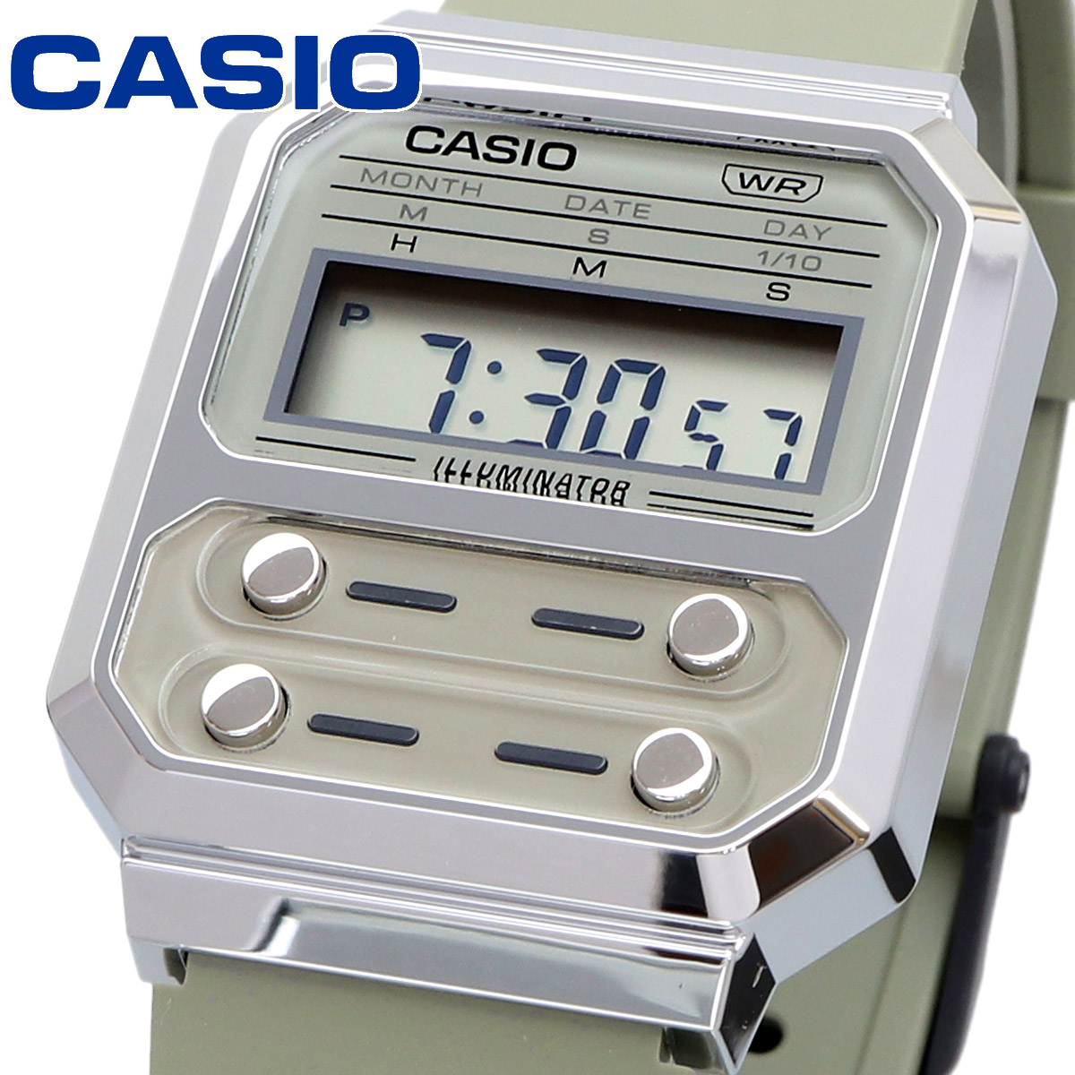 CASIO カシオ 腕時計 メンズ レディース チープカシオ チプカシ 海外モデル F-100復刻モデル デジタル A100WEF-3A