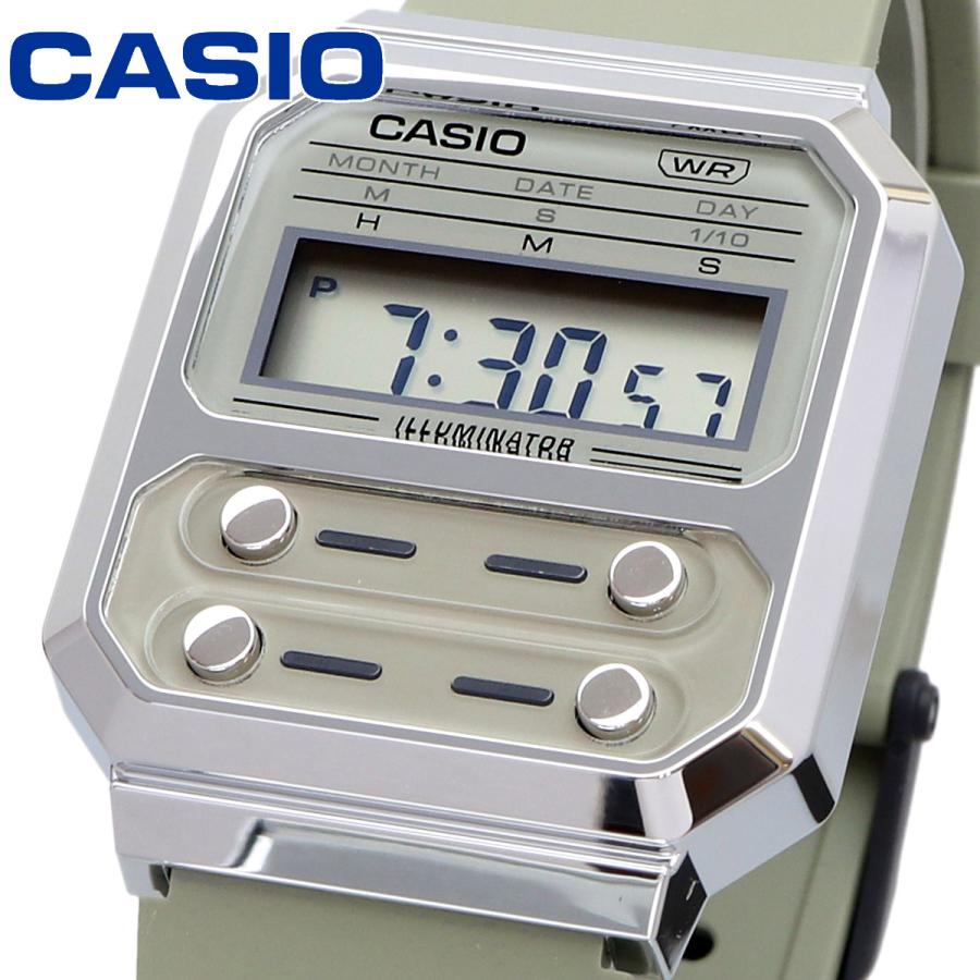 CASIO カシオ 腕時計 メンズ レディース チープカシオ チプカシ 海外モデル F-100復刻モデル デジタル A100WEF-3A｜north-star