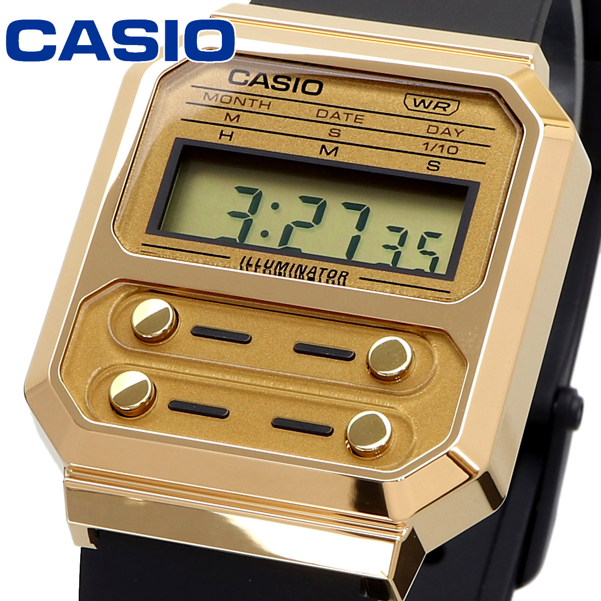 CASIO カシオ 腕時計 メンズ レディース チープカシオ チプカシ 海外モデル 復刻モデル デジタル A100WEFG-9A