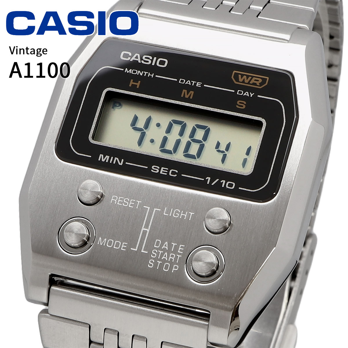 CASIO カシオ 腕時計 メンズ レディース チープカシオ チプカシ 海外モデル 52QS-14B 復刻モデル デジタル A1100D-1 :  a1100d-1 : SHOP NORTH STAR - 通販 - Yahoo!ショッピング