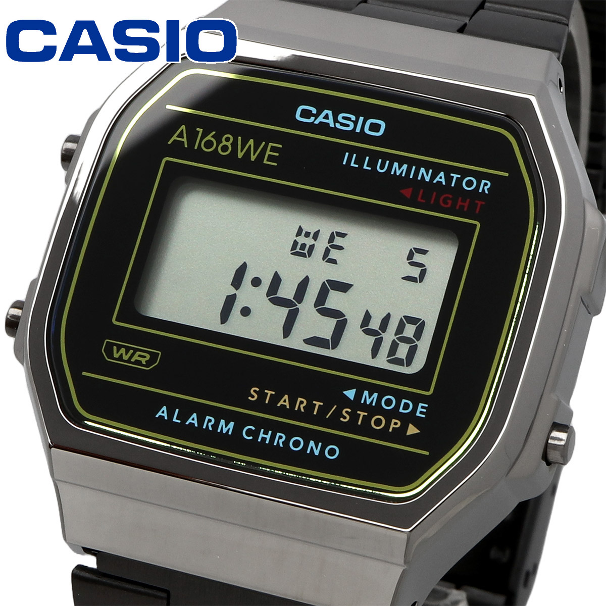 Yahoo! Yahoo!ショッピング(ヤフー ショッピング)CASIO カシオ 腕時計 メンズ レディース チープカシオ チプカシ 海外モデル デジタル A168WEHB-1A