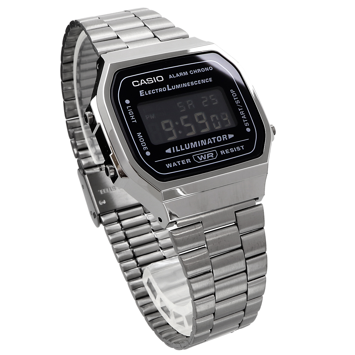 【父の日 ギフト】CASIO カシオ 腕時計 メンズ レディース チープカシオ チプカシ 海外モデル デジタル A168WGG-1B｜north-star｜04