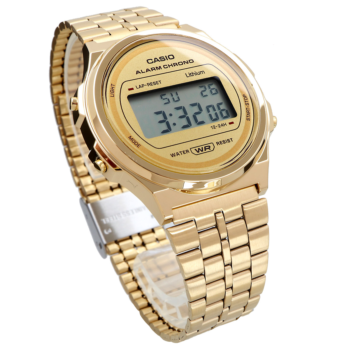 【父の日 ギフト】CASIO カシオ 腕時計 メンズ レディース チープカシオ チプカシ 海外モデル デジタル A171WEG-9A｜north-star｜04