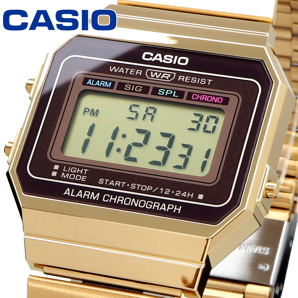 CASIO カシオ 腕時計 メンズ レディース チープカシオ チプカシ 海外モデル デジタル A700WG-9A｜north-star