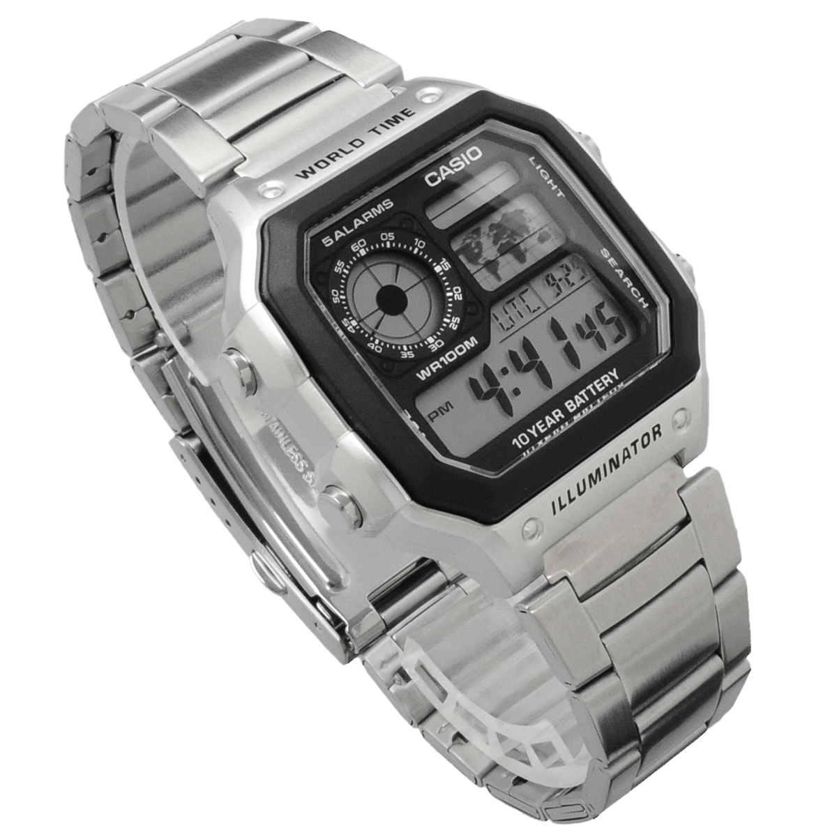 CASIO カシオ 腕時計 メンズ チープカシオ チプカシ   海外モデル デジタル  AE-1200WHD-1AV｜north-star｜04
