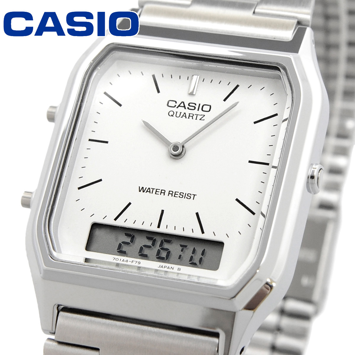 CASIO カシオ 腕時計 メンズ レディース チープカシオ チプカシ 海外モデル アナログ デジタル AQ-230A-7｜north-star