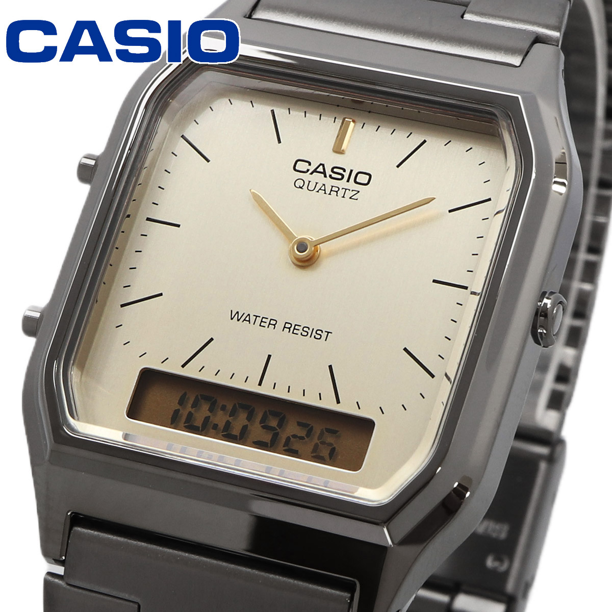 Yahoo! Yahoo!ショッピング(ヤフー ショッピング)CASIO カシオ 腕時計 メンズ レディース チープカシオ チプカシ 海外モデル アナログ デジタル AQ-230GG-9A