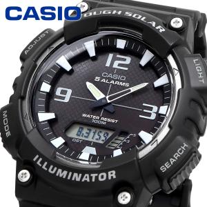 CASIO カシオ 腕時計 メンズ チープカシオ チプカシ  海外モデル  タフソーラー ワールドタイム アナログ デジタル  AQ-S810W-1AV