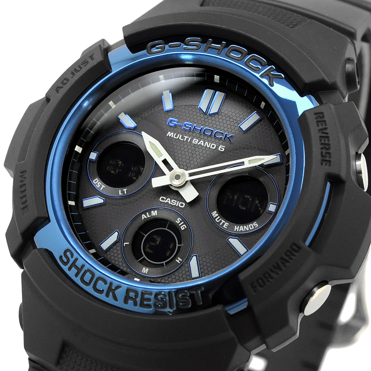 CASIO カシオ 腕時計 メンズ   G-SHOCK Gショック 海外モデル 電波ソーラー マルチバンド6   AWG-M100A-1A｜north-star