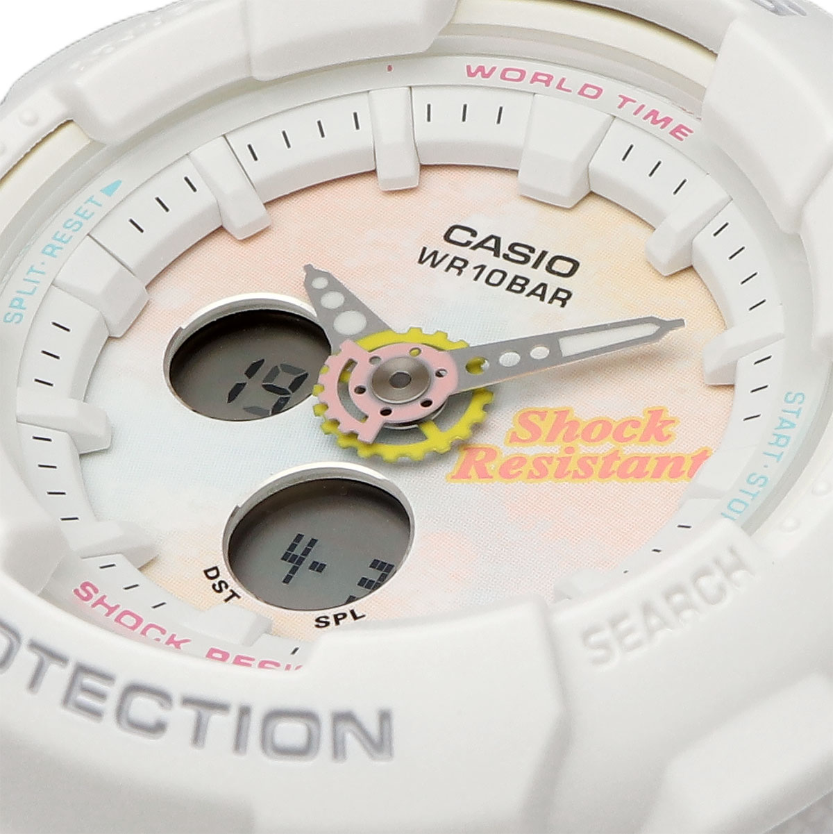 CASIO カシオ 腕時計 レディース BABY-G ベビージー 海外モデル ホワイト White Tricolor Series アナデジ  カジュアル BA-120T-7A : ba-120t-7a : SHOP NORTH STAR - 通販 - Yahoo!ショッピング