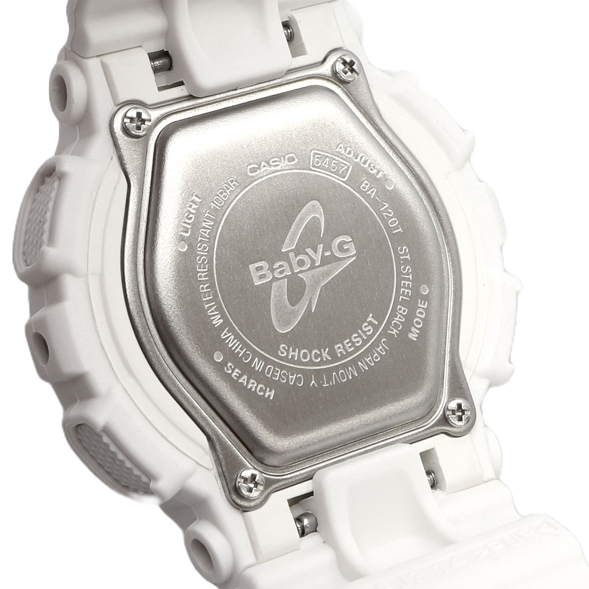 CASIO カシオ 腕時計 レディース BABY-G ベビージー 海外モデル ホワイト White Tricolor Series アナデジ  カジュアル BA-120T-7A : ba-120t-7a : SHOP NORTH STAR - 通販 - Yahoo!ショッピング