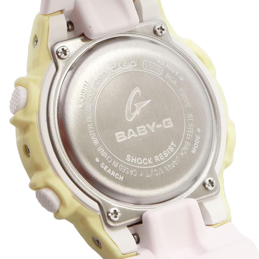 CASIO カシオ 腕時計 レディース  BABY-G ベビージー 海外モデル アナデジ カジュアル BGA-230PC-9B｜north-star｜07