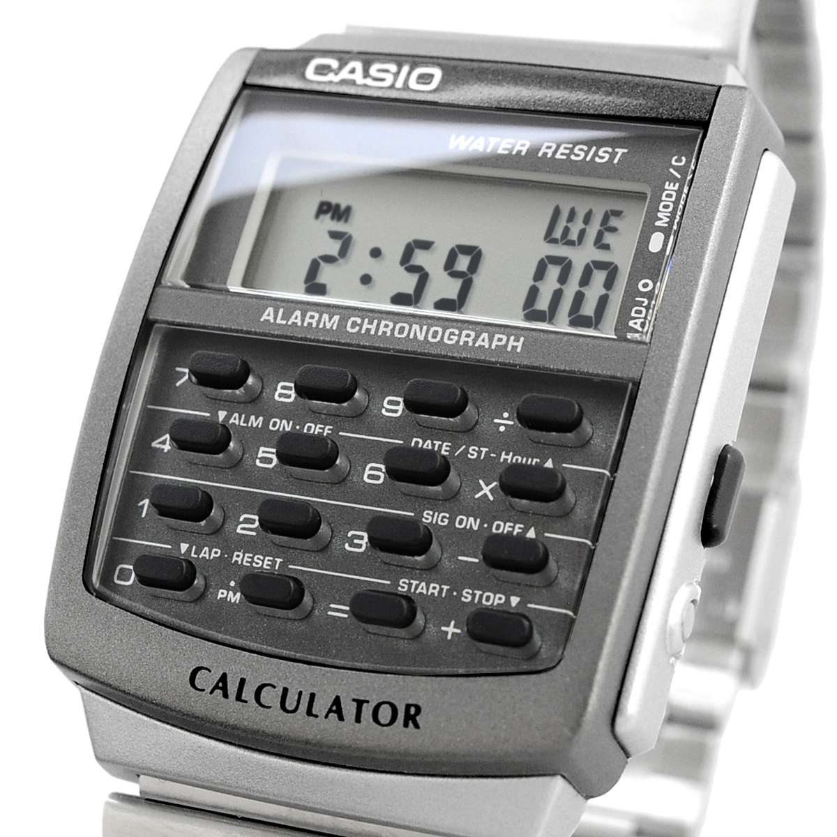【父の日 ギフト】CASIO カシオ 腕時計 メンズ レディース  チープカシオ チプカシ 海外モデル 電卓 デジタル CA-506-1