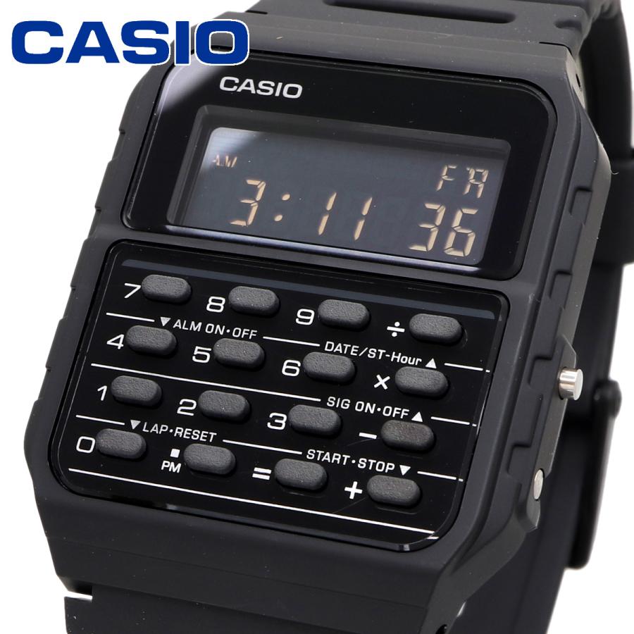CASIO カシオ 腕時計 メンズ レディース  チープカシオ チプカシ 海外モデル 電卓 デジタル CA-53WF-1B
