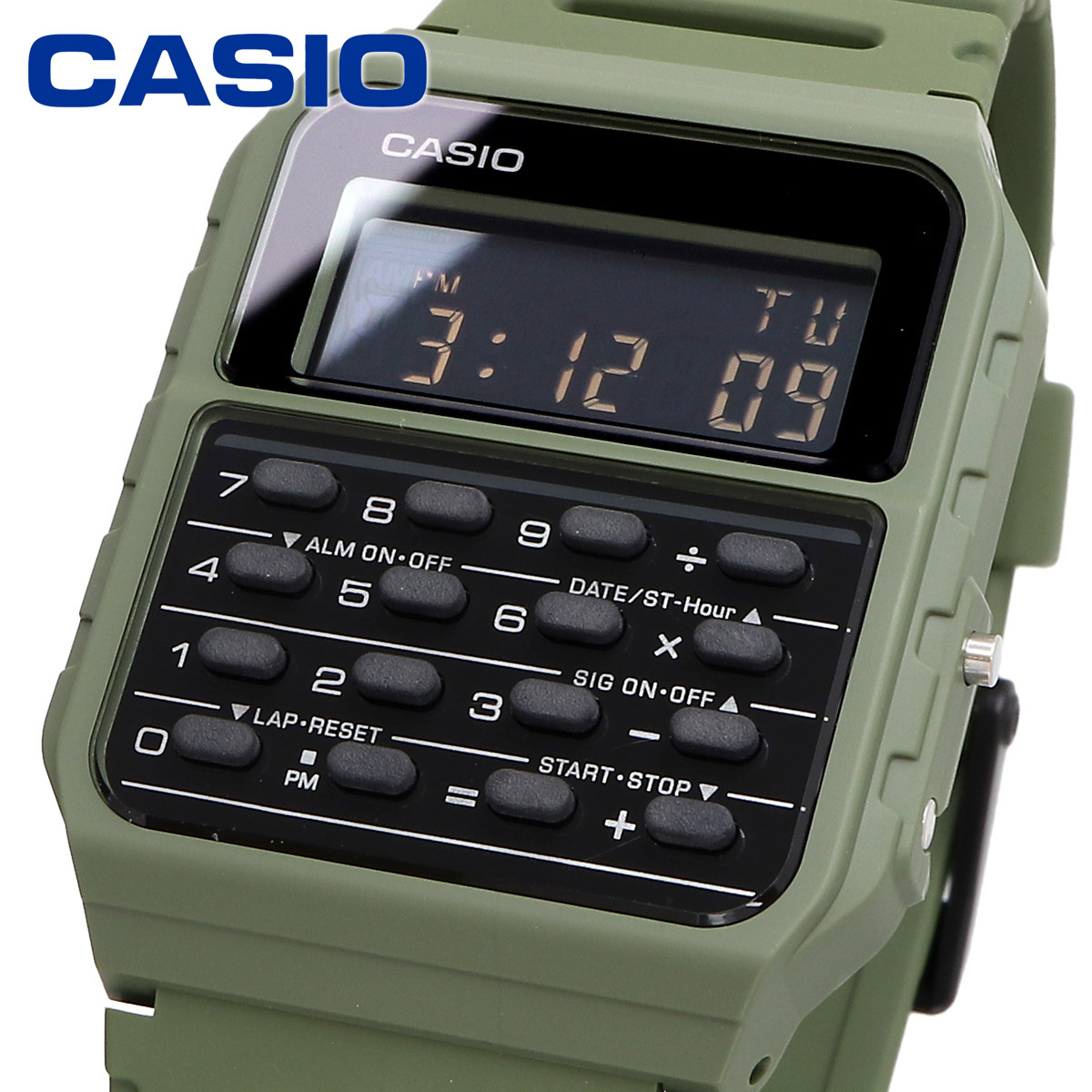 【父の日 ギフト】CASIO カシオ 腕時計 メンズ レディース  チープカシオ チプカシ 海外モデル 電卓 デジタル CA-53WF-3B
