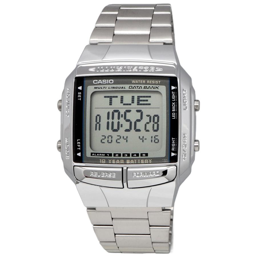 CASIO カシオ 腕時計 メンズ レディース  チープカシオ チプカシ 海外モデル   データバンク デジタル DB-360-1A｜north-star｜02