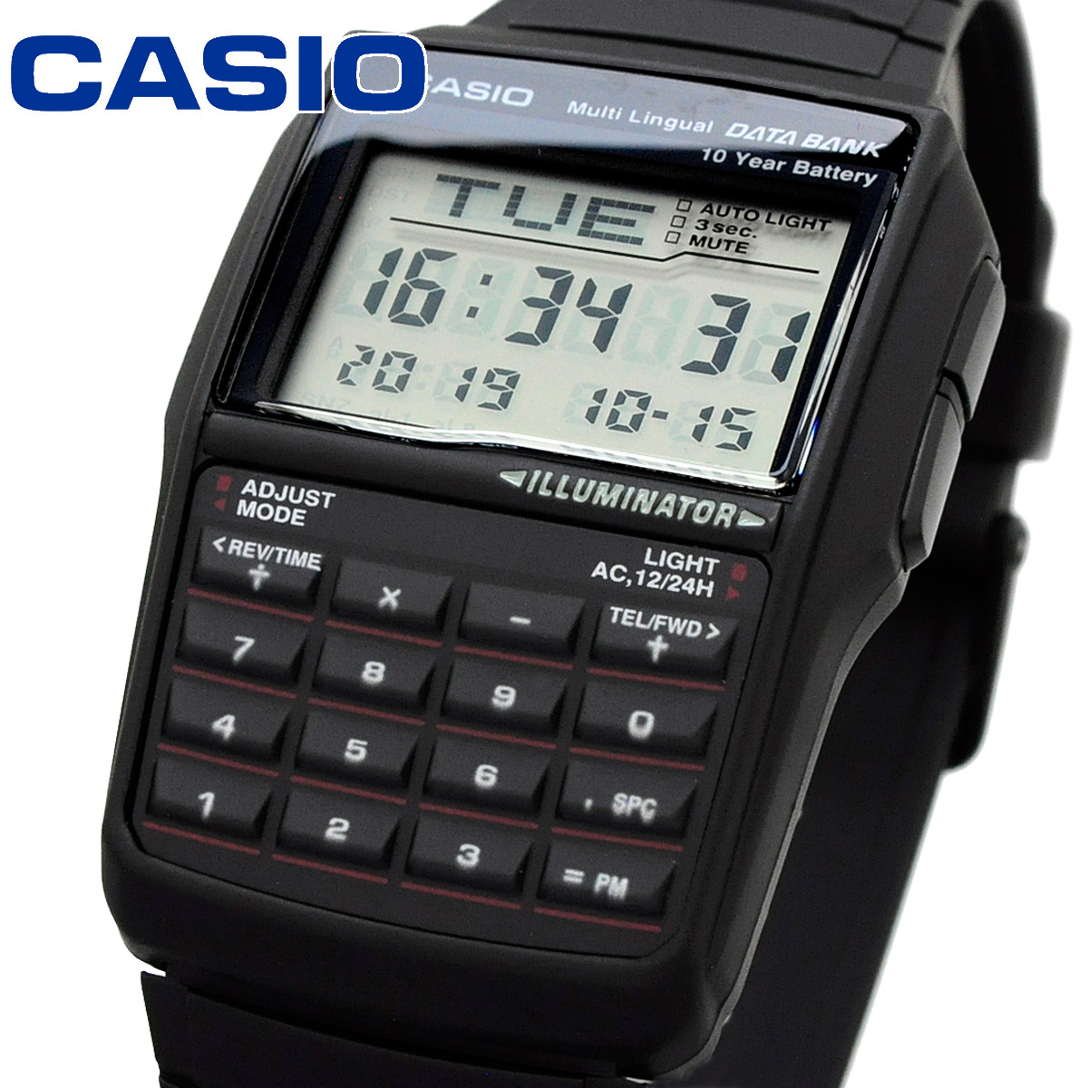 Casio Vintage DBC-32-1AEF - Data Bank Watch •
