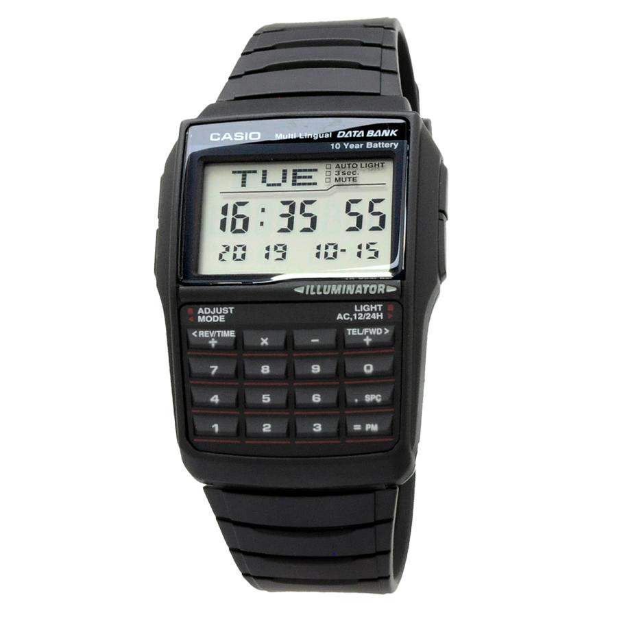 CASIO カシオ 腕時計 メンズ レディース  チープカシオ チプカシ 海外モデル   データバンク デジタル DBC-32-1A｜north-star｜02