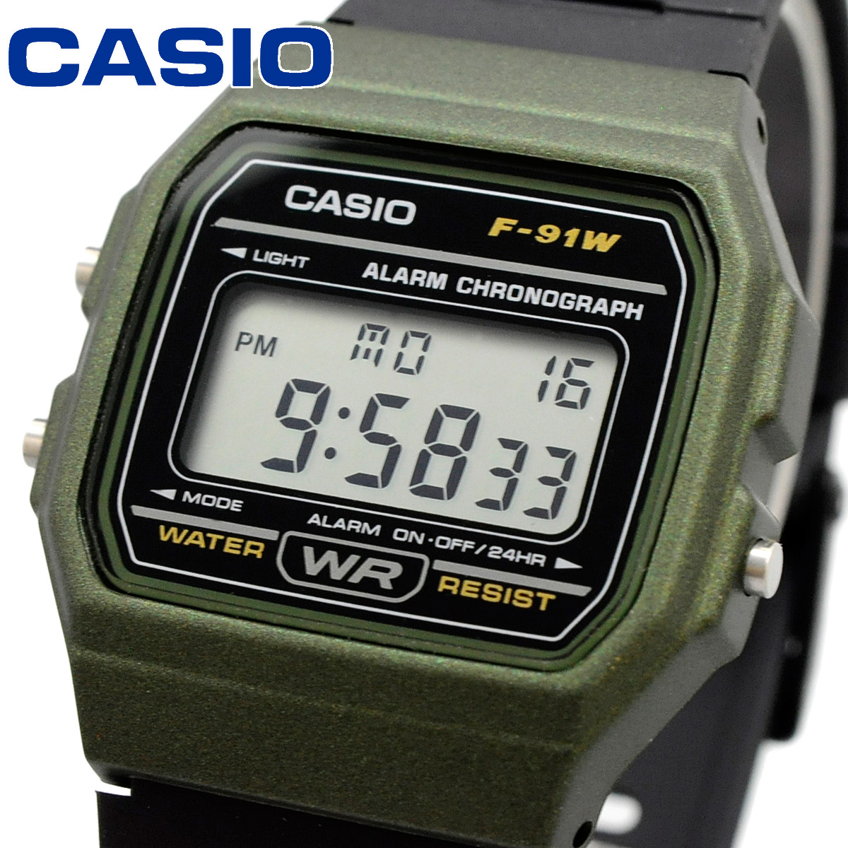 CASIO カシオ 腕時計 メンズ レディース チープカシオ チプカシ 海外モデル デジタル F-91WM-3A｜north-star