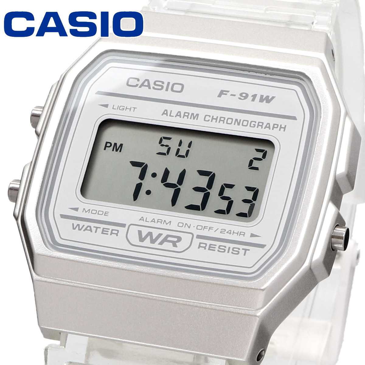 CASIO カシオ 腕時計 メンズ レディース チープカシオ チプカシ 海外モデル デジタル F-91WS-7