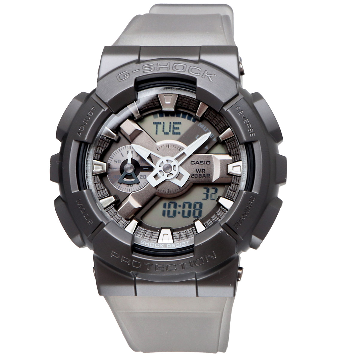 CASIO カシオ 腕時計 メンズ G-SHOCK Gショック 海外モデル  アナログ デジタル  GM-110MF-1A｜north-star｜02