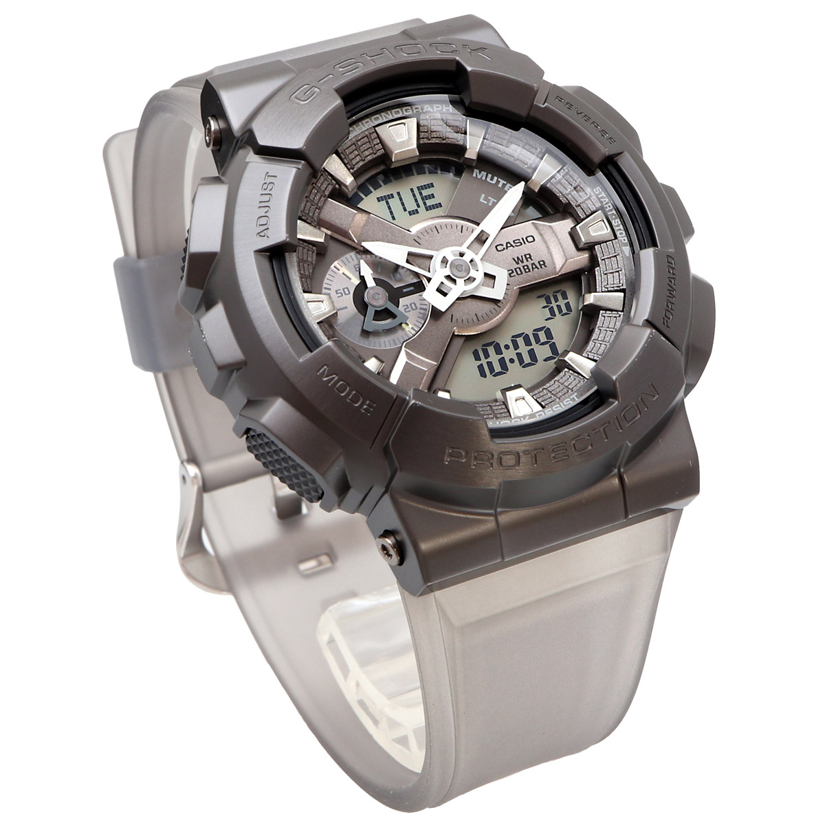 CASIO カシオ 腕時計 メンズ G-SHOCK Gショック 海外モデル  アナログ デジタル  GM-110MF-1A｜north-star｜04