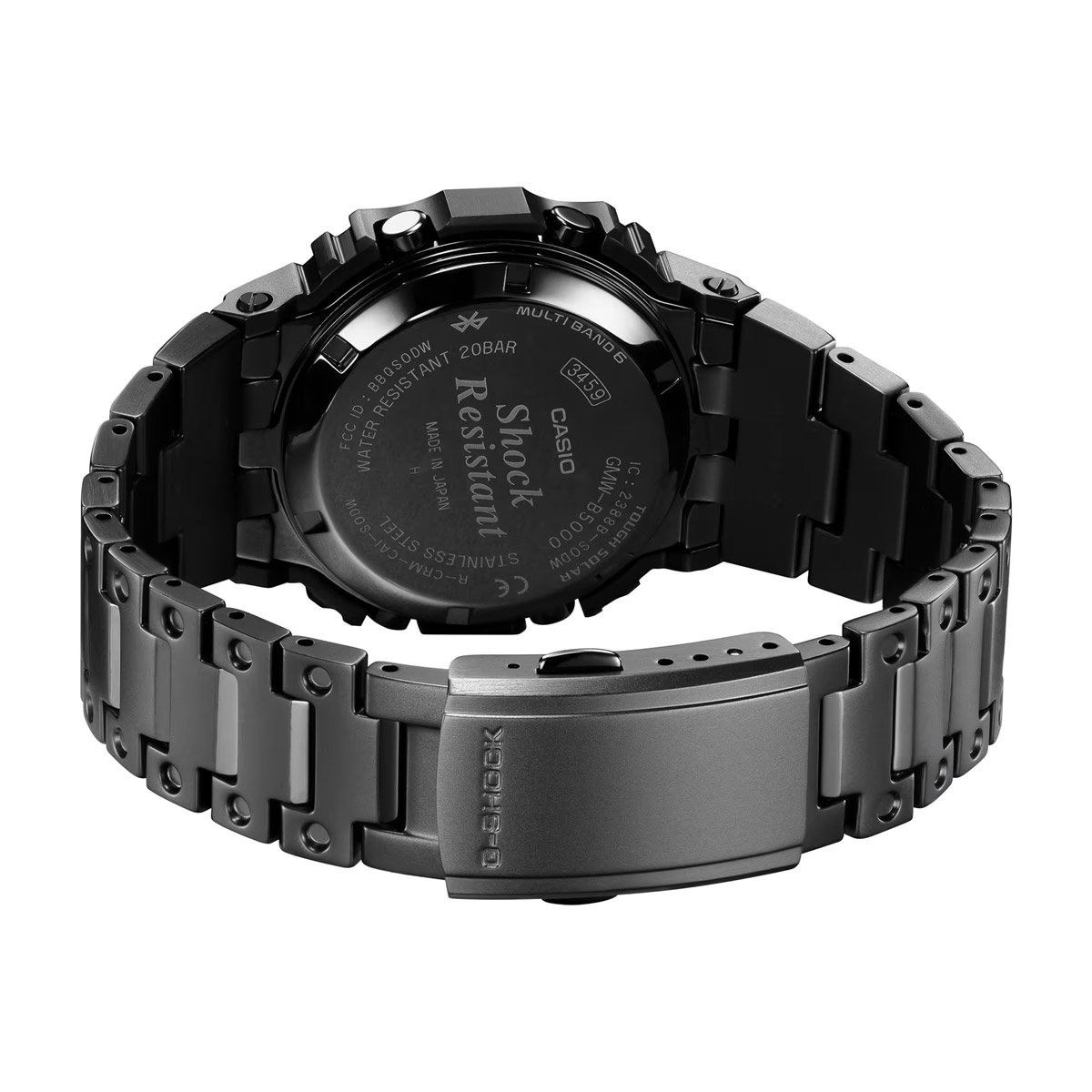 CASIO カシオ 腕時計 メンズ  G-SHOCK デジタル 電波ソーラー スマートフォンリンク フルメタル  GMW-B5000MB-1JF[国内正規品]の画像