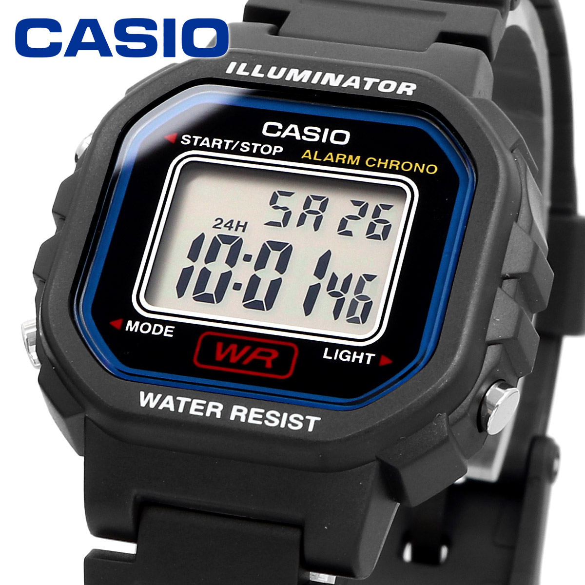 CASIO カシオ 腕時計 レディース キッズ 女の子 男の子 子供 時計  デジタル   チープカシオ チプカシ 海外モデル  LA-20WH｜north-star｜04