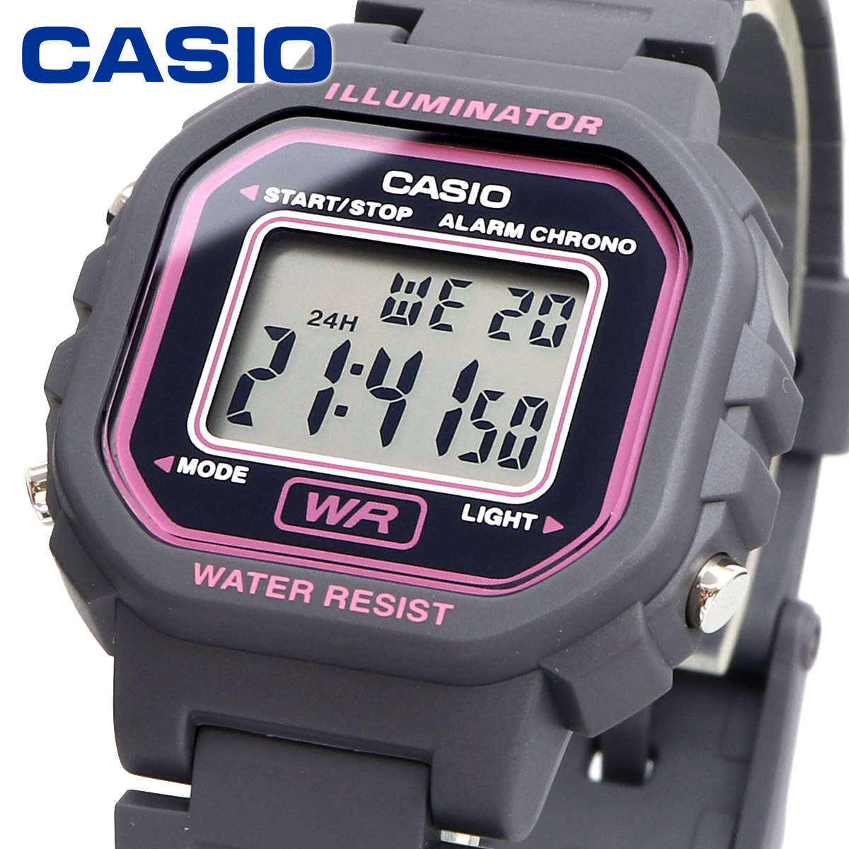 CASIO カシオ 腕時計 レディース キッズ 女の子 男の子 子供 時計  デジタル   チープカシオ チプカシ 海外モデル  LA-20WH｜north-star｜08