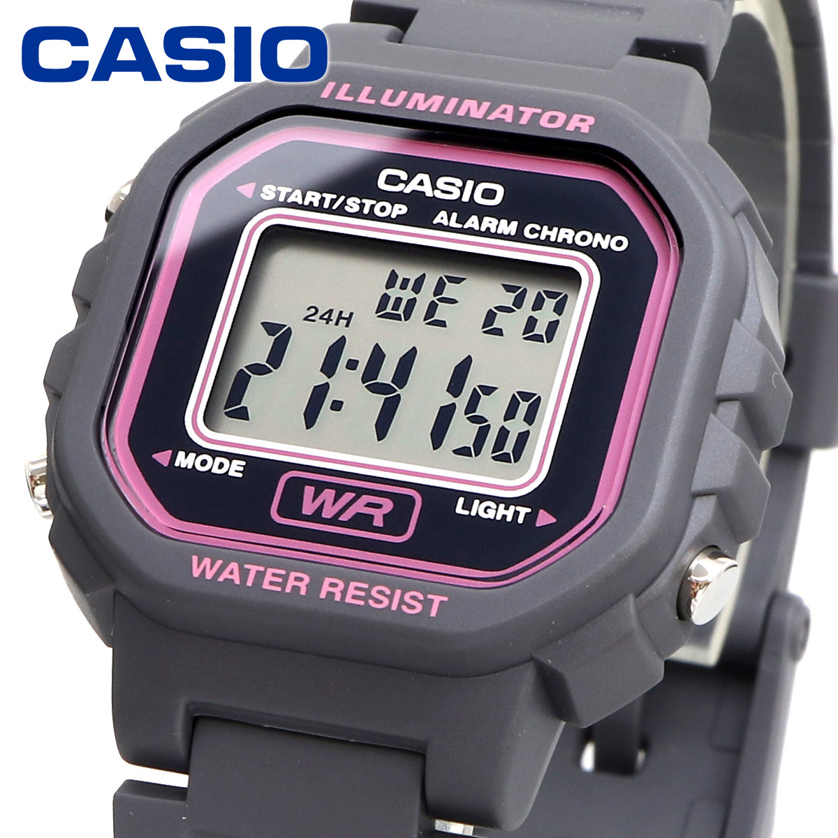 腕時計 時計 レディース キッズ 女の子 男の子 子供 デジタル CASIO カシオ  チープカシオ チプカシ 海外モデル  LA-20WH｜north-star｜08