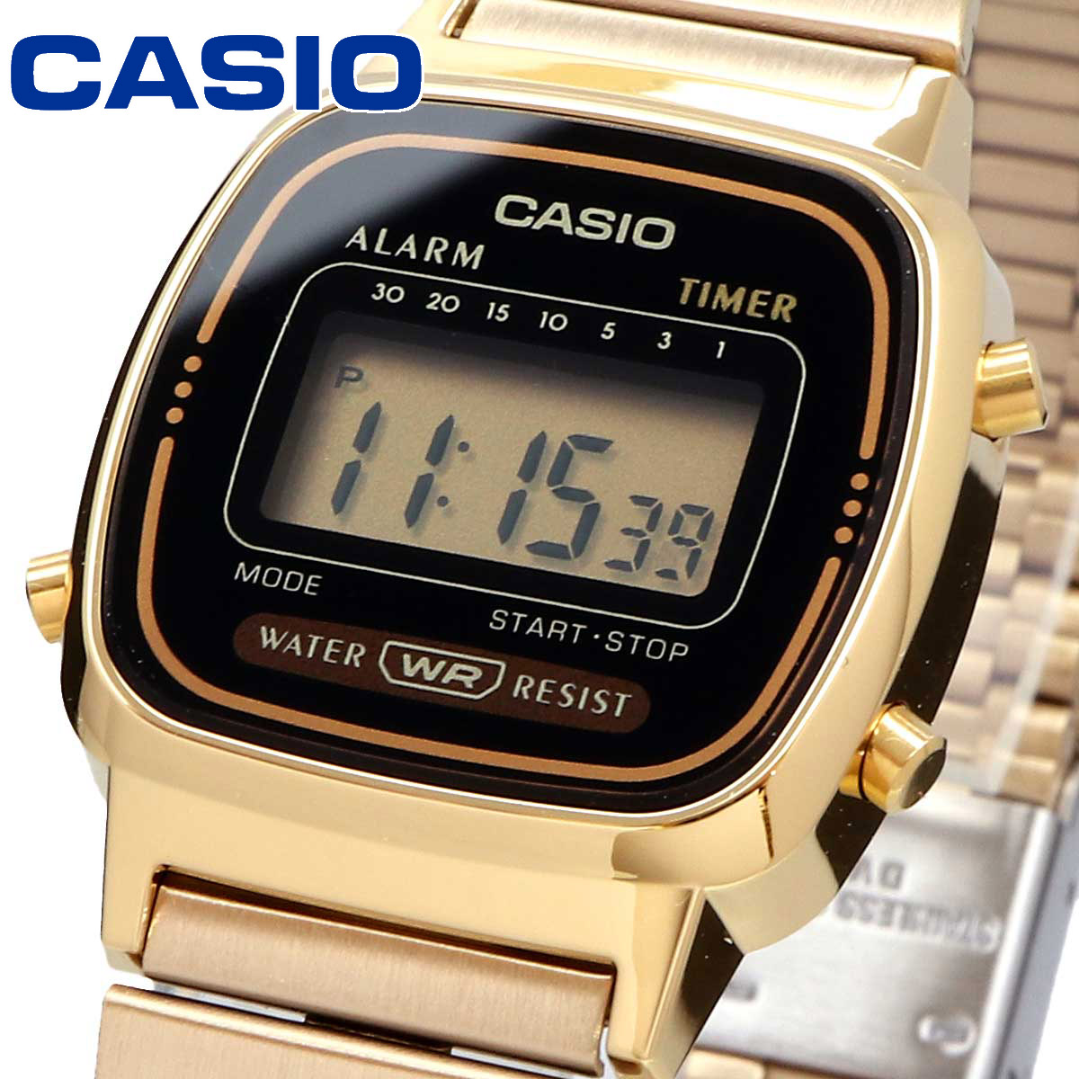 CASIO カシオ 腕時計 チープカシオ チプカシ 海外モデル デジタル レディース LA670WGA-1