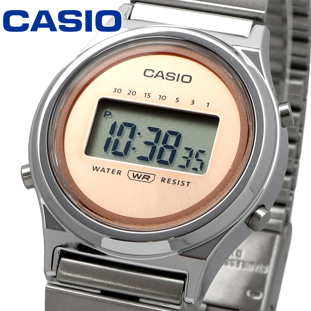 CASIO カシオ 腕時計 レディース チープカシオ チプカシ 海外モデル シンプル ビンテージ デジタル  LA700WE-4A