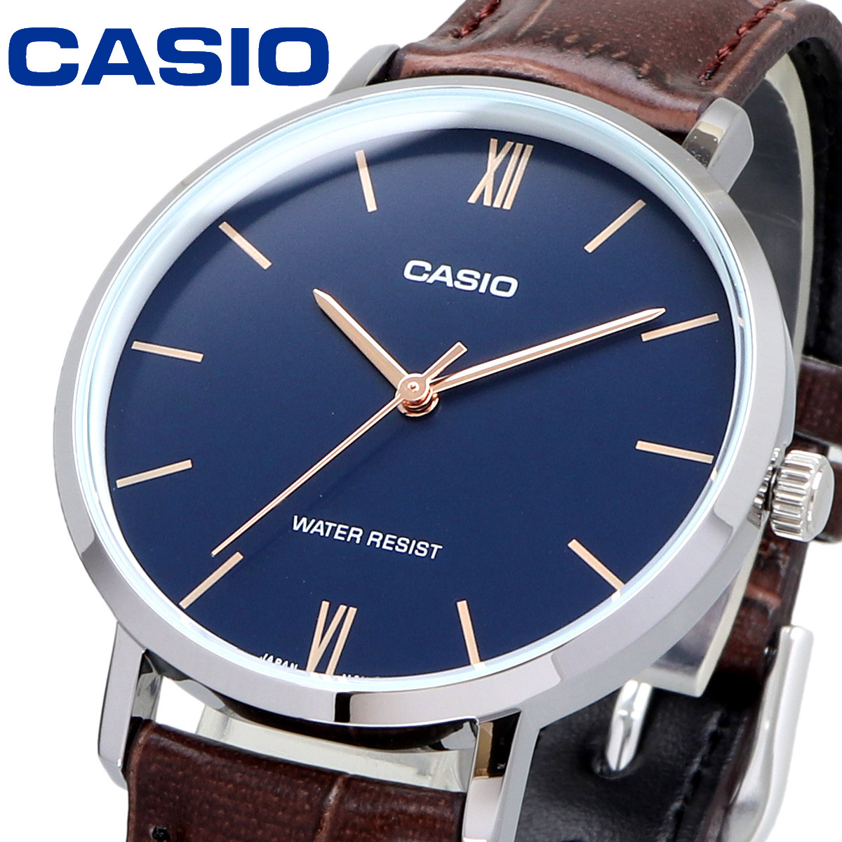 CASIO カシオ 腕時計 レディース チープカシオ チプカシ 海外モデル アナログ  LTP-VT01L-2B