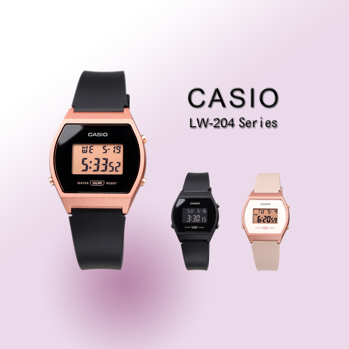 CASIO カシオ 腕時計 レディース  女の子 時計   デジタル   チープカシオ チプカシ 海外モデル  LW-204｜north-star｜05