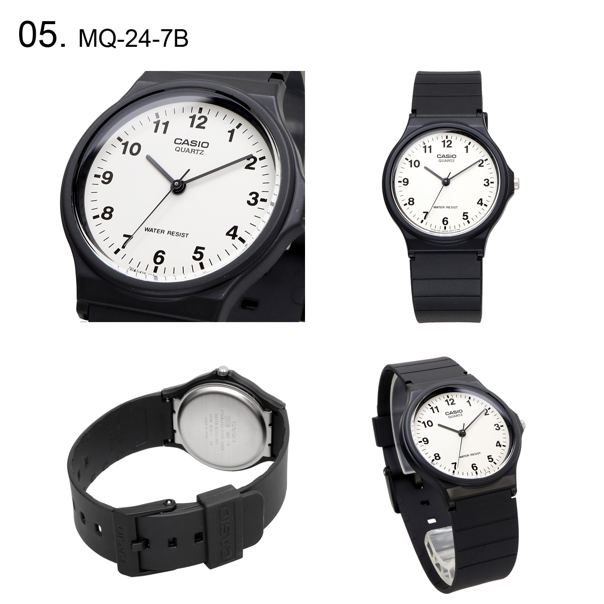 CASIO カシオ 腕時計 メンズ レディース 男の子 女の子 時計 アナログ  チープカシオ チプカシ 海外モデル  MQ-24 | CASIO | 17