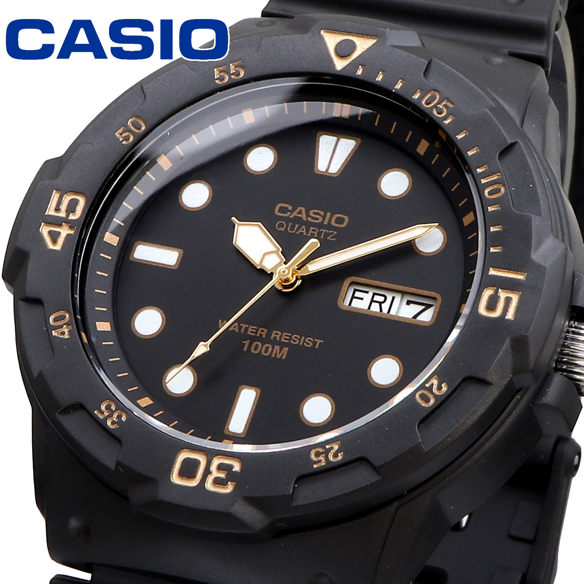 CASIO カシオ 腕時計 メンズ チープカシオ チプカシ 海外モデル アナログ  MRW-200H-1EV