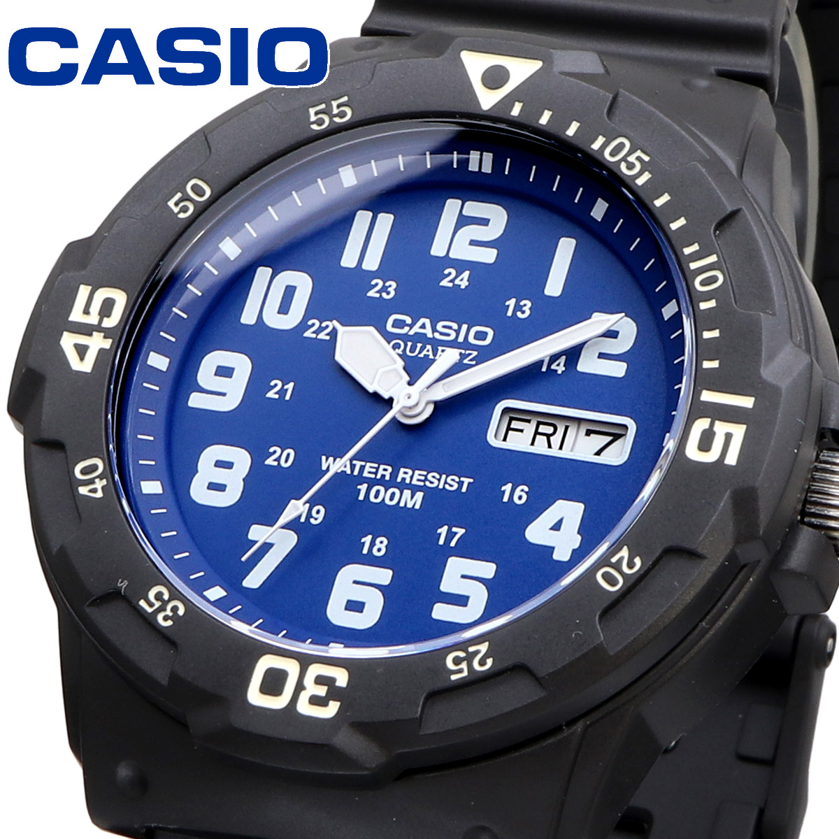 CASIO カシオ 腕時計 メンズ チープカシオ チプカシ 海外モデル アナログ  MRW-200H-2B2V