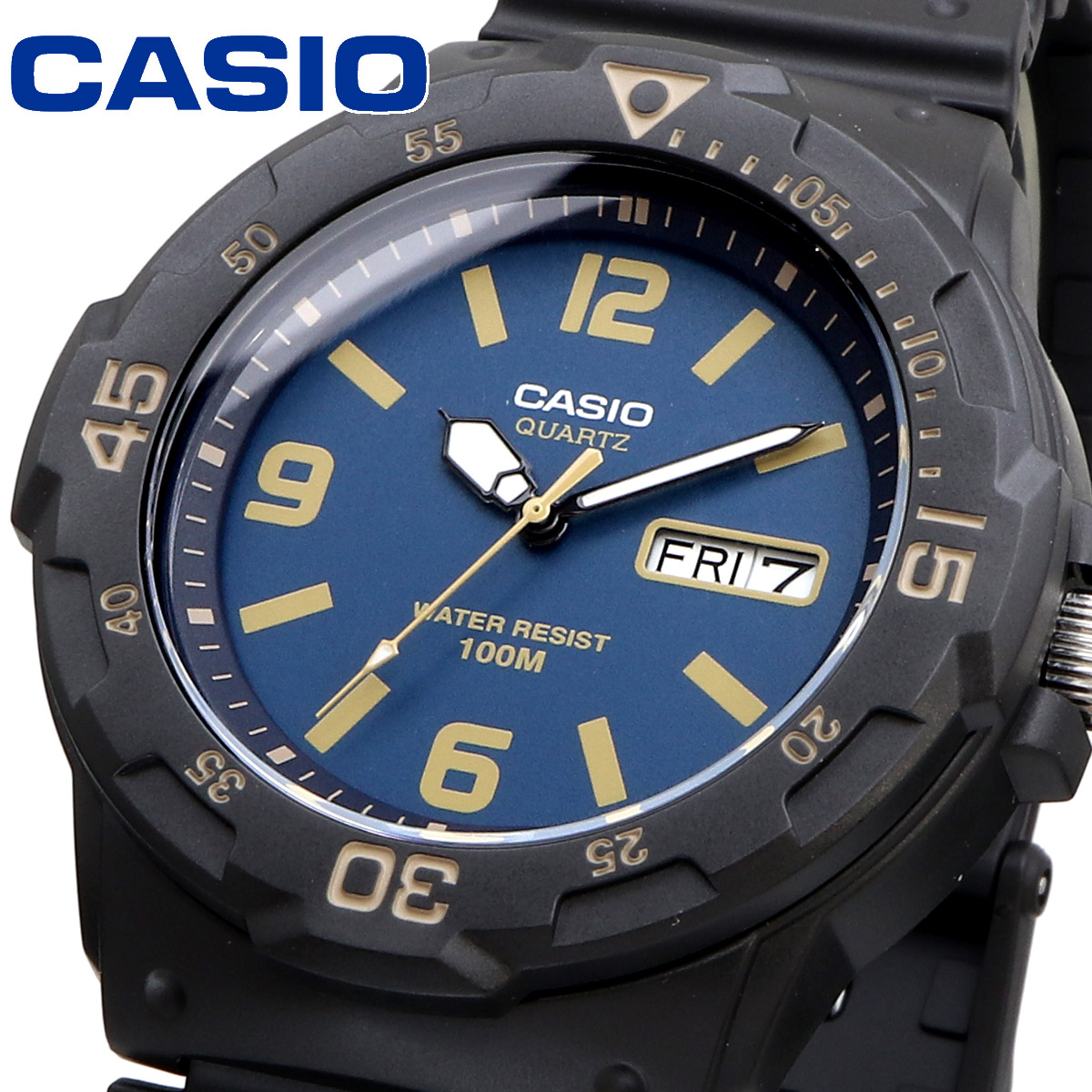 【父の日 ギフト】CASIO カシオ 腕時計 メンズ キッズ 男の子 時計 アナログ  チープカシオ チプカシ 海外モデル  MRW-200H｜north-star｜08