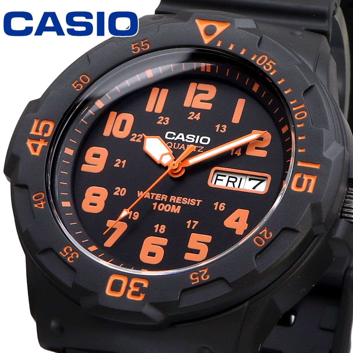 【父の日 ギフト】CASIO カシオ 腕時計 メンズ キッズ 男の子 時計 アナログ  チープカシオ チプカシ 海外モデル  MRW-200H｜north-star｜10