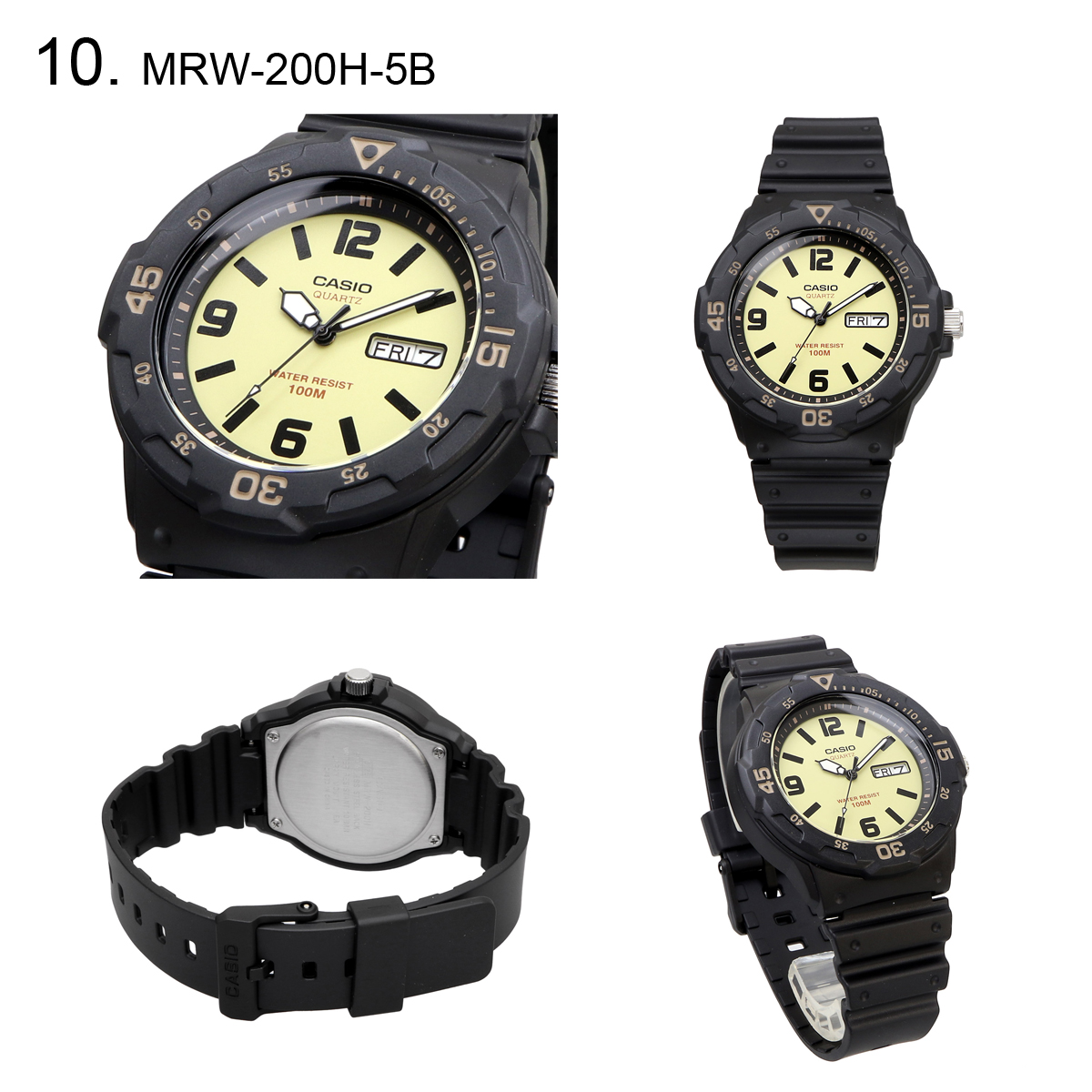 腕時計 時計  メンズ キッズ 男の子 アナログ CASIO カシオ チープカシオ チプカシ 海外モデル  MRW-200H｜north-star｜11