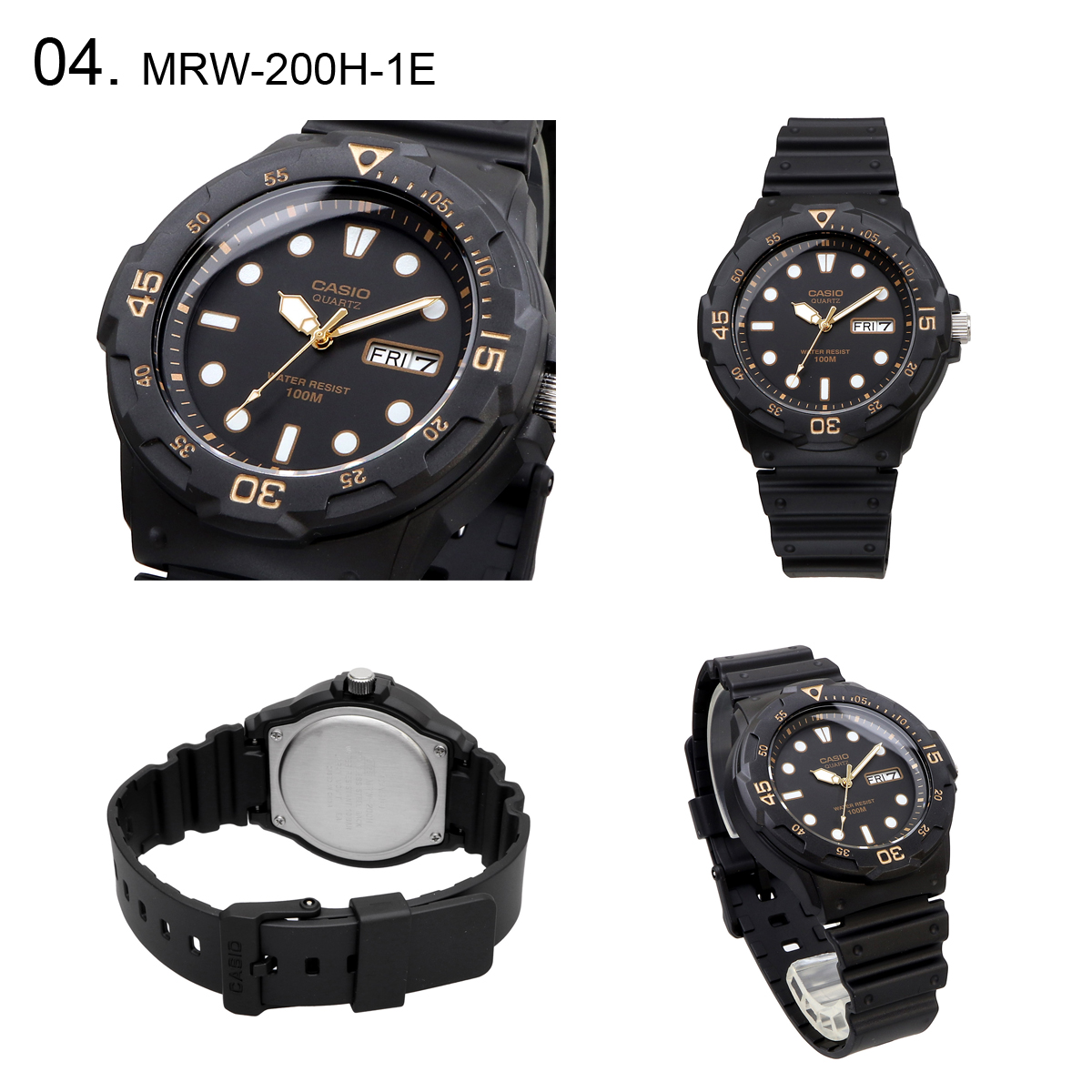CASIO カシオ 腕時計 メンズ キッズ 男の子 時計 アナログ  チープカシオ チプカシ 海外モデル  MRW-200H｜north-star｜18