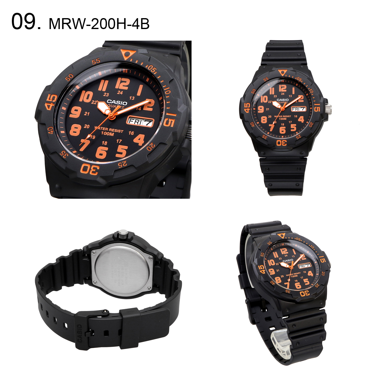 CASIO カシオ 腕時計 メンズ キッズ 男の子 時計 アナログ  チープカシオ チプカシ 海外モデル  MRW-200H｜north-star｜23