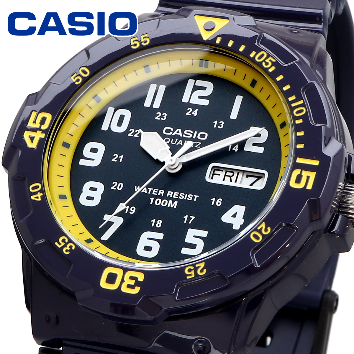 CASIO カシオ 腕時計 メンズ チープカシオ チプカシ 海外モデル アナログ  MRW-200HC-2BV