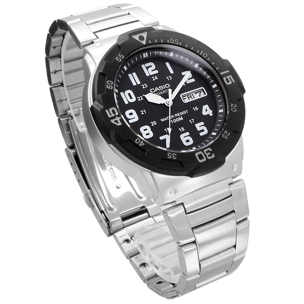CASIO カシオ 腕時計 メンズ チープカシオ チプカシ   海外モデル シンプル  MRW-200HD-1BV｜north-star｜04