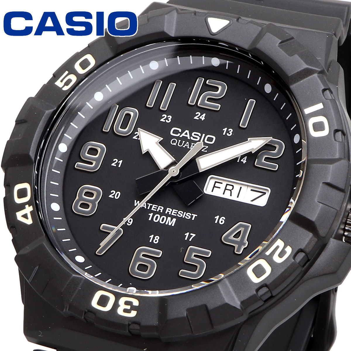 CASIO カシオ 腕時計 メンズ チープカシオ チプカシ 海外モデル ビッグフェイス  MRW-210H-1AV