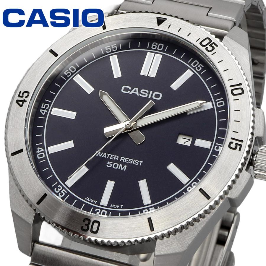 CASIO カシオ 腕時計 メンズ チープカシオ チプカシ 海外モデル アナログ  シンプル クォーツ MTP-B155D-2EV｜north-star