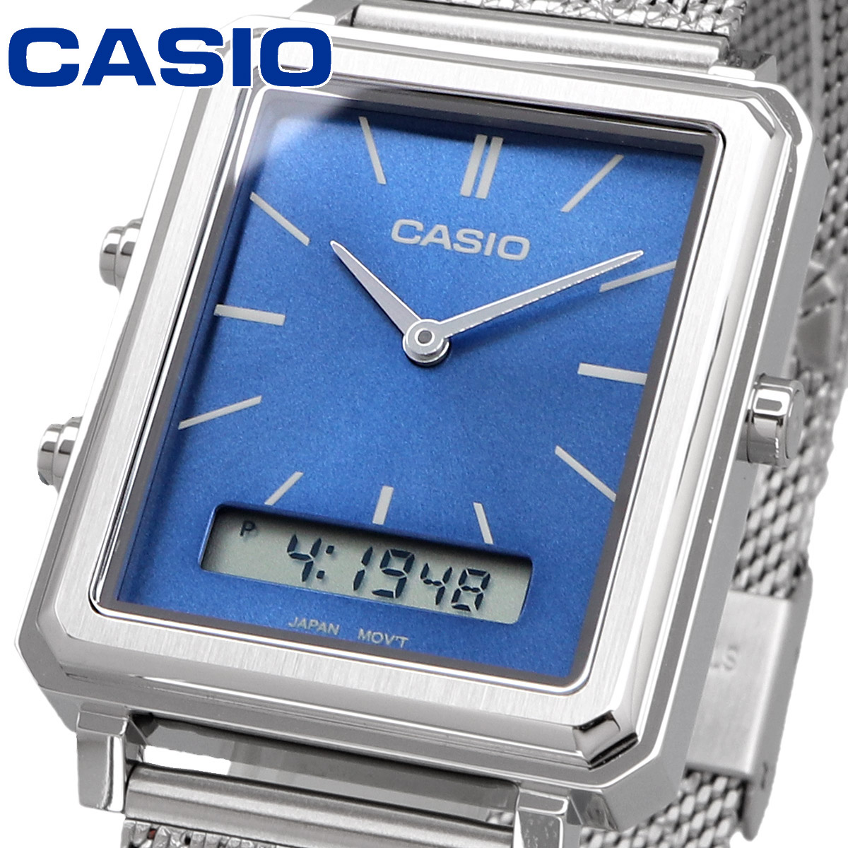 CASIO カシオ 腕時計 メンズ チープカシオ チプカシ 海外モデル アナログ デジタル MTP-B205M-2E