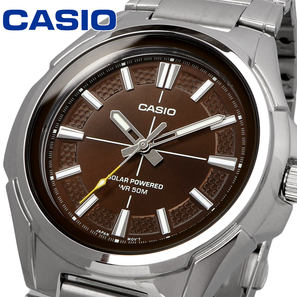 【父の日 ギフト】CASIO カシオ 腕時計 メンズ  海外モデル 電池交換不要 ソーラー クォーツ  MTP-RS100D-5AV｜north-star